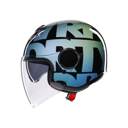 ETERES LIDO 46 - MOTORBIKE OPEN FACE HELMET E2206 -  - 4