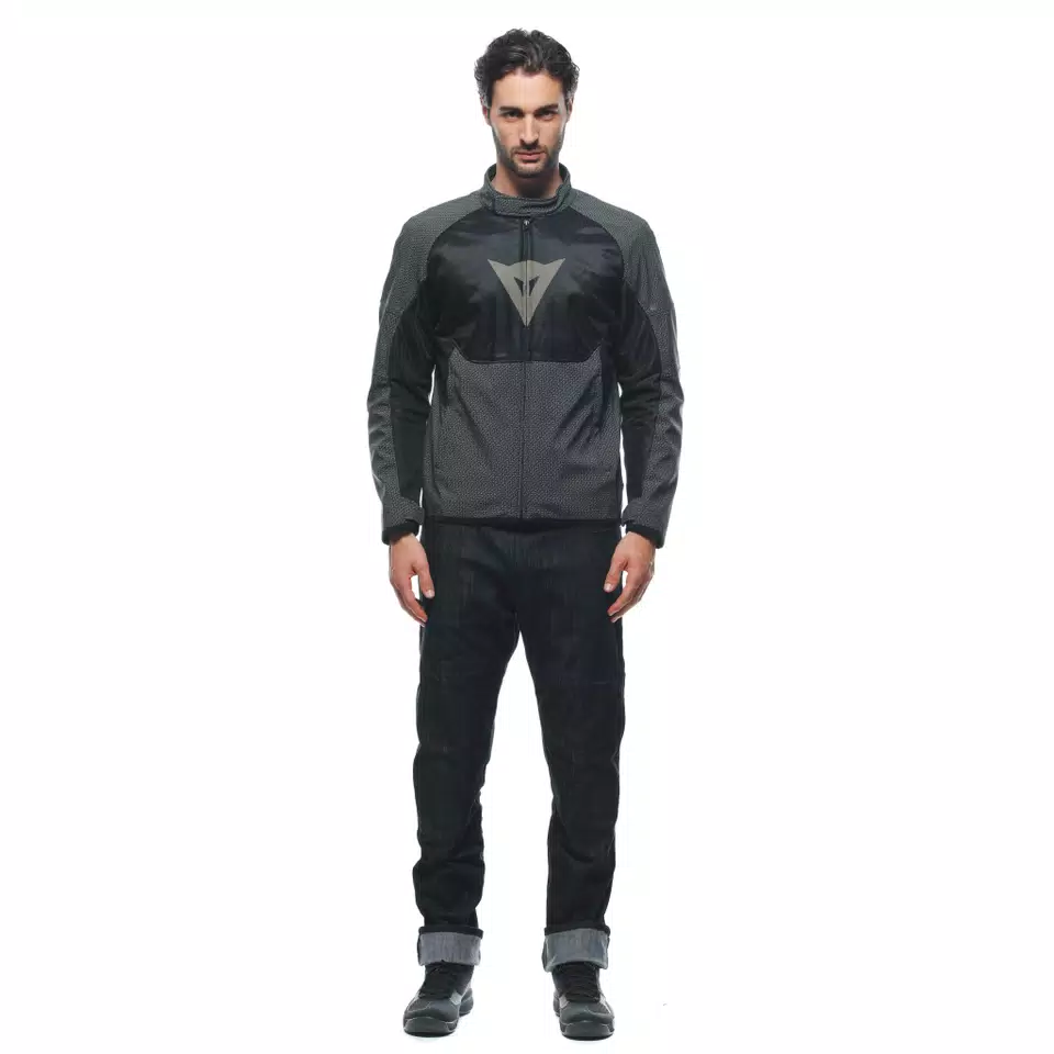 IGNITE AIR TEX - MEN'S SUMMER MOTORCYCLE JACKET IN FABRIC - AUXETICA-INCENSE/BLACK/INCENSE - 3