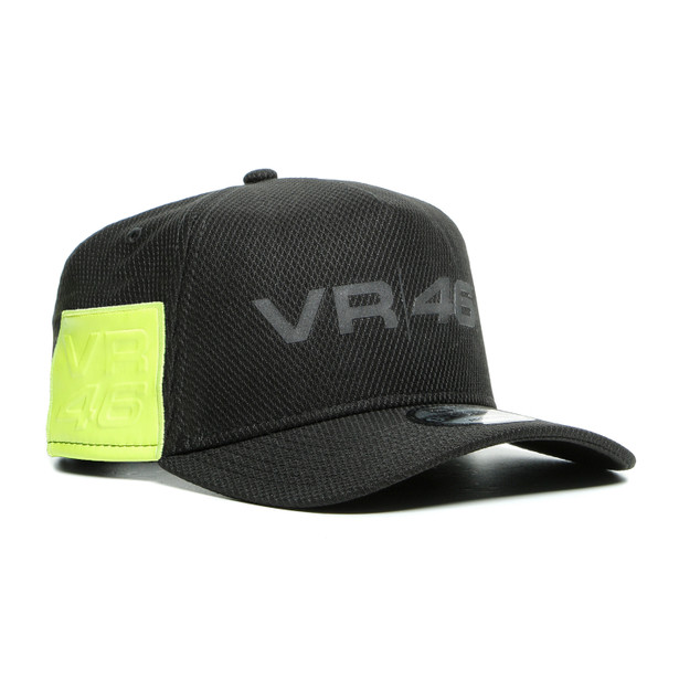 dainese-vr46-9forty-cap-black-fluo-yellow image number 0