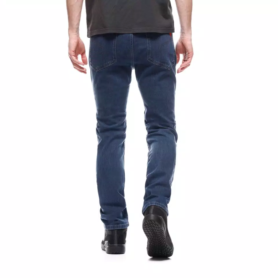 5-POCKET DENIM REGULAR - JEAN MOTO HOMME - BLUE - 4