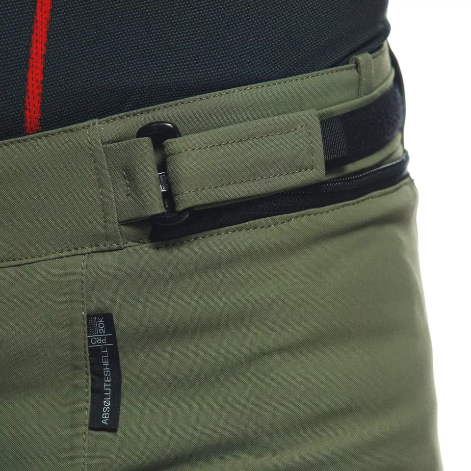 HEKLA ABSOLUTESHELL™ PRO 20K - MEN'S WATERPROOF MOTORCYCLE PANTS - ARMY-GREEN/BLACK - 9