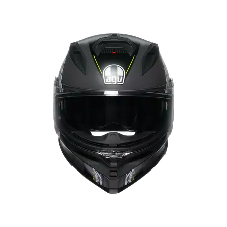 K7 AGV DOT(E2206) MPLK - KYBER MATT GREY/FLUO YELLOW -  - 2