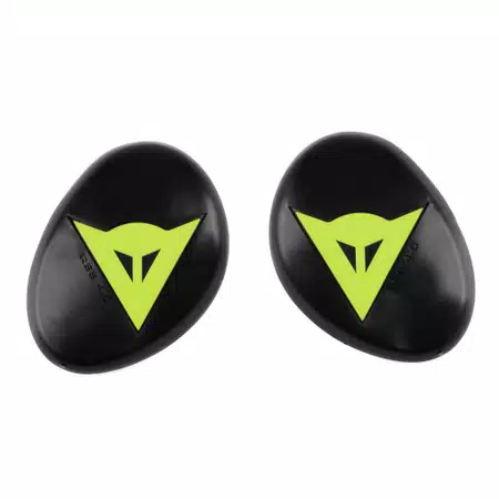 KNEE SLIDER RSS 4.0 - VERVANGENDE KNIE SLIDER - BLACK/YELLOW-FLUO - 1