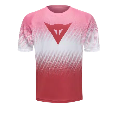 SCARABEO JERSEY SS - SHORT SLEEVE BIKE SHIRT FOR KIDS - PINK/WHITE - 1