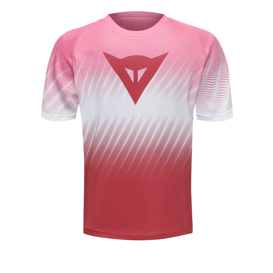 SCARABEO JERSEY SS - MAILLOT DE VÉLO MANCHES COURTES POUR ENFANT - PINK/WHITE - 1