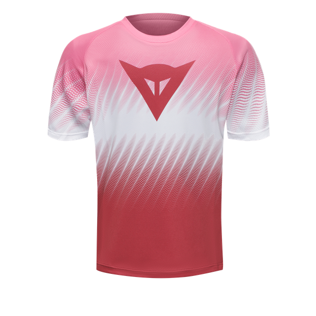 scarabeo-jersey-ss-camiseta-bici-manga-corta-ni-os-pink-white image number 0