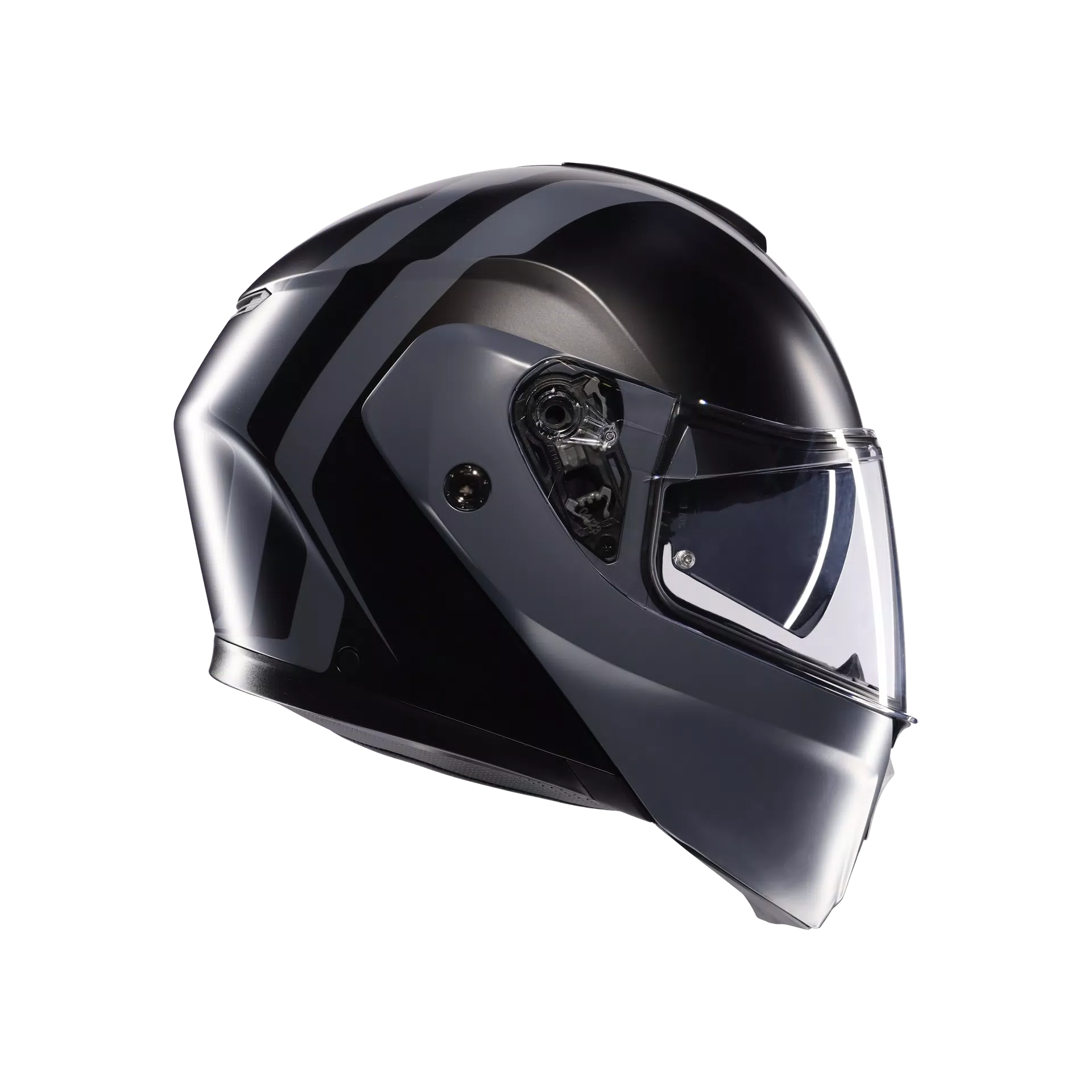 STREETMODULAR RESIA MATT BLACK/GREY - CASQUE MOTO MODULAIRE E2206