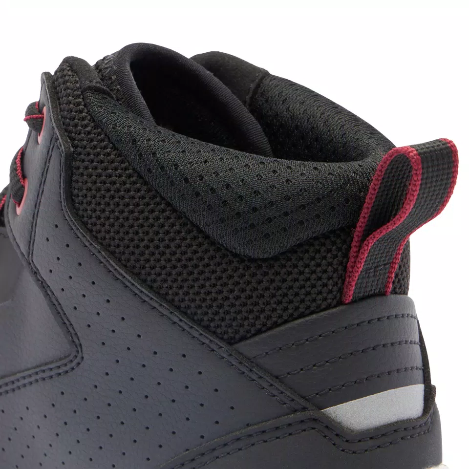 SUBURB AIR - WOMEN'S SUMMER MOTORCYCLE SHOES IN FABRIC - BLACK/WHITE/APPLE BUTTER - 9