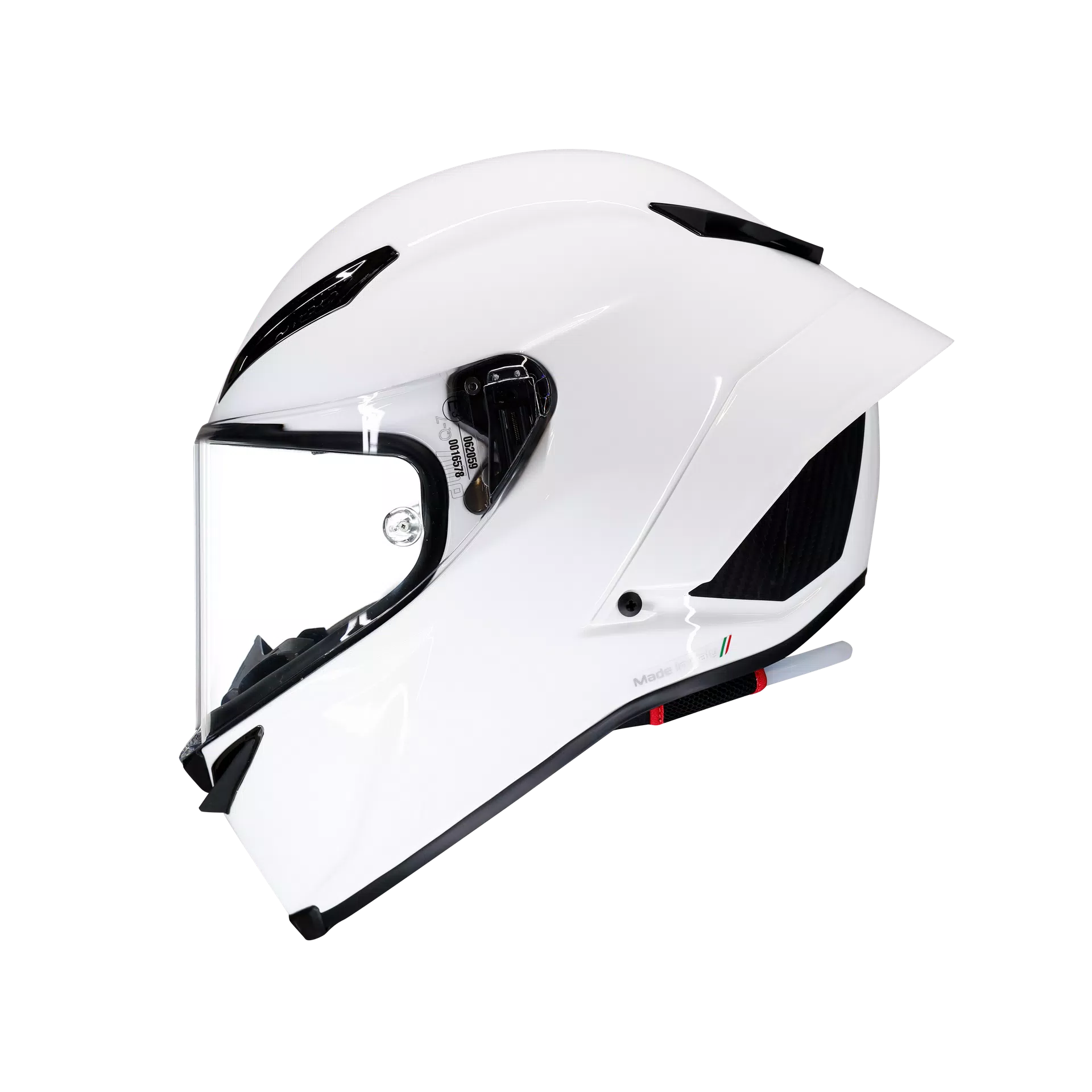 PISTA GP RR MONO WHITE - FULL-FACE MOTORCYCLE HELMET E2206 DOT