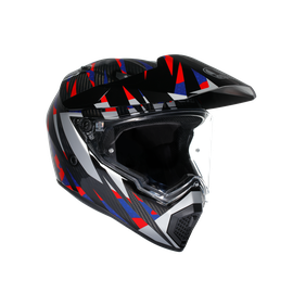 AX9 AGV E2206 MPLK - STEPPA CARBON/RED/BLUE