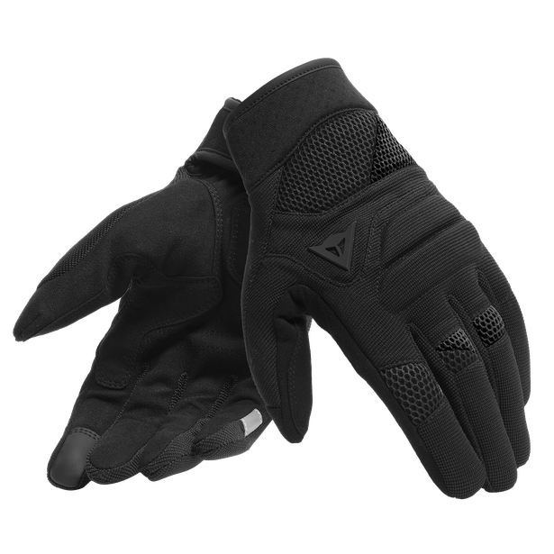 FOGAL UNISEX GLOVES BLACK/BLACK- Tessuto