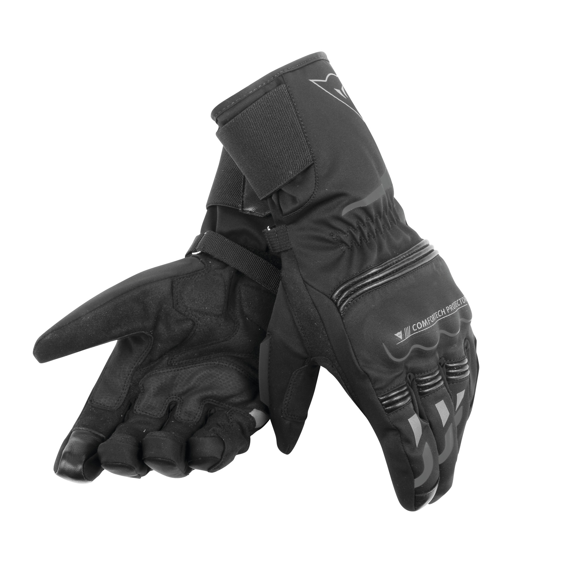 美品】DAINESE ダイネーゼ D-DRY グローブ ブラック系 8/S 