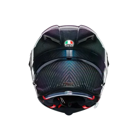 PISTA GP RR MONO WHITE - FULL-FACE MOTORCYCLE HELMET E2206 DOT - MONO IRIDIUM CARBON -  - 5