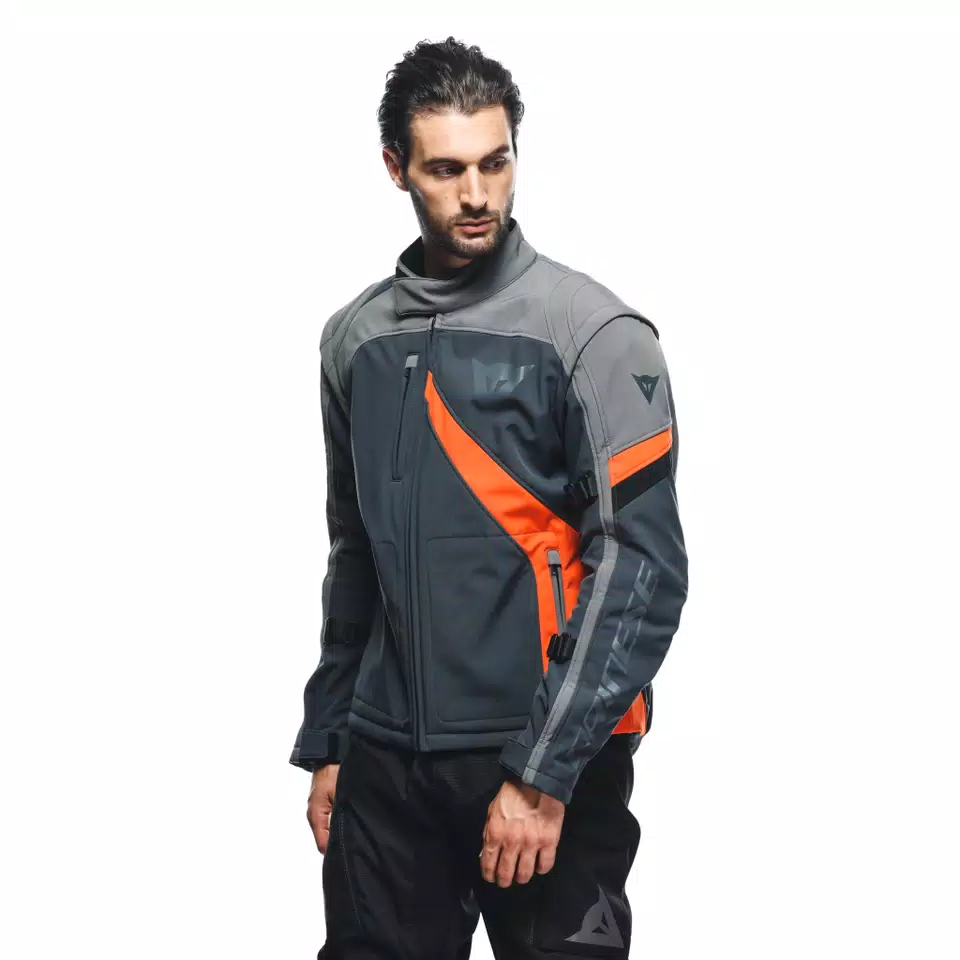 RANCH TEX JACKET - EBONY/CHARCOAL-GRAY/FLAME-ORANGE - 6