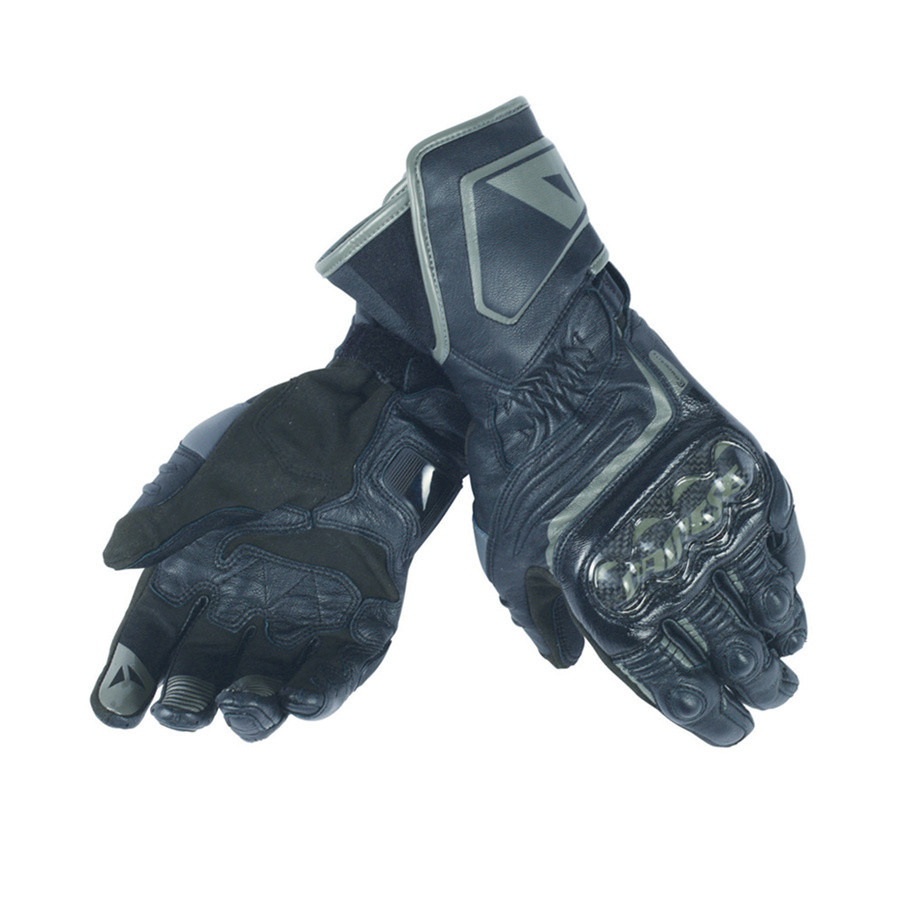 Carbon D1 Long Lady Gloves, Leather motorcycle gloves | Dainese