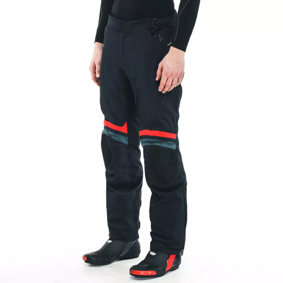 CARVE MASTER 3 GORE-TEX® - MEN'S WATERPROOF MOTORCYCLE PANTS - BLACK/LAVA-RED - 3