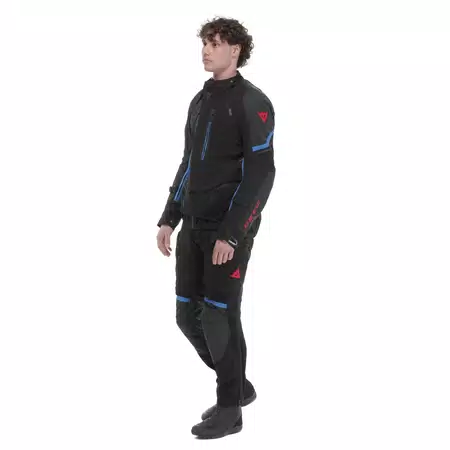 SUPER ADVENTURE ABSØLUTESHELL™ - MEN MOTORCYCLE OFF-ROAD JACKET - BLACK/BLACK/BLUE - 3