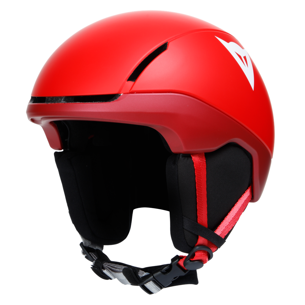 kid-s-scarabeo-elemento-ski-helmet-metallic-red-white-logo image number 0