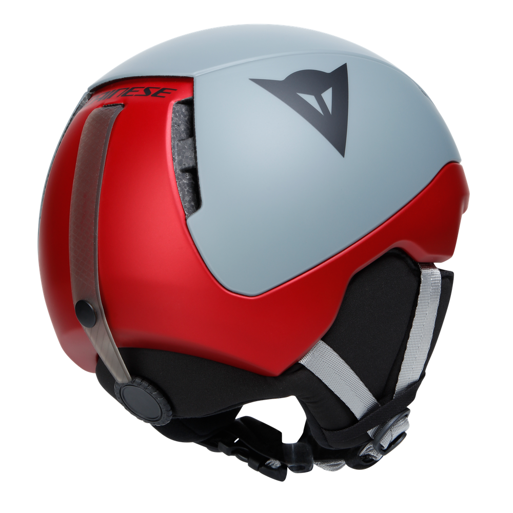 scarabeo-elemento-casque-de-ski-enfant-metallic-red-nardo-gray image number 6