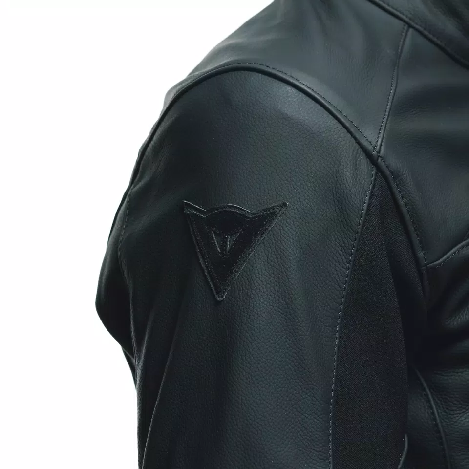 RAZON 2 CHAQUETA DE CUERO MOTO HOMBRE - BLACK - 12