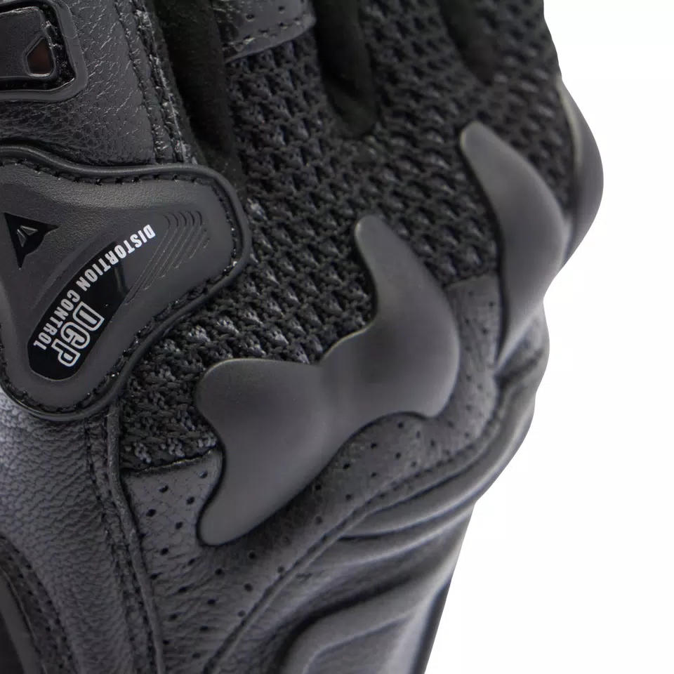 X-RIDE 2 ERGO-TEK GLOVES - BLACK/BLACK - 8