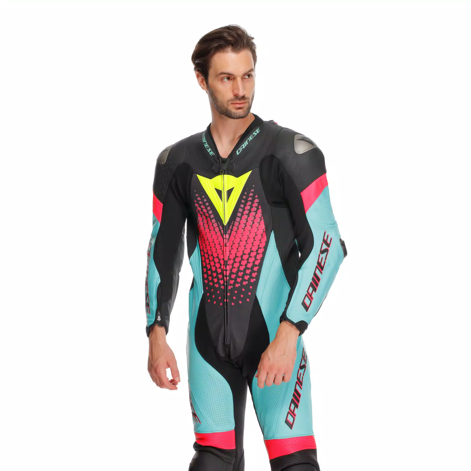 LAGUNA SECA 6 PERF 1PC LEATHER SUIT