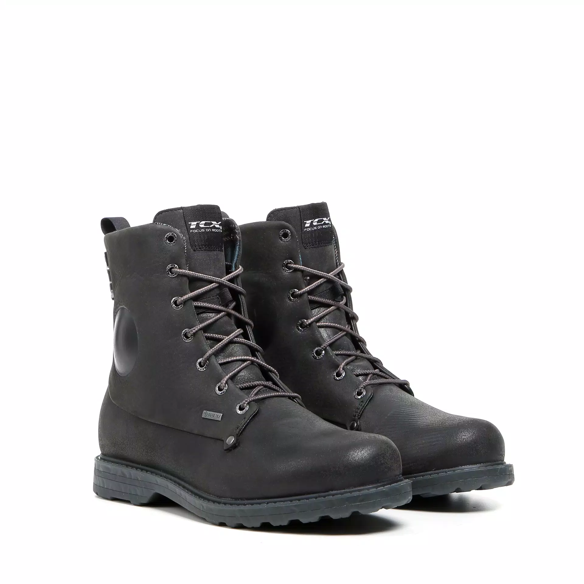 BLEND 2 GTX MEN'S WATERPROOF MOTORCYCLE BOOTS - BLACK