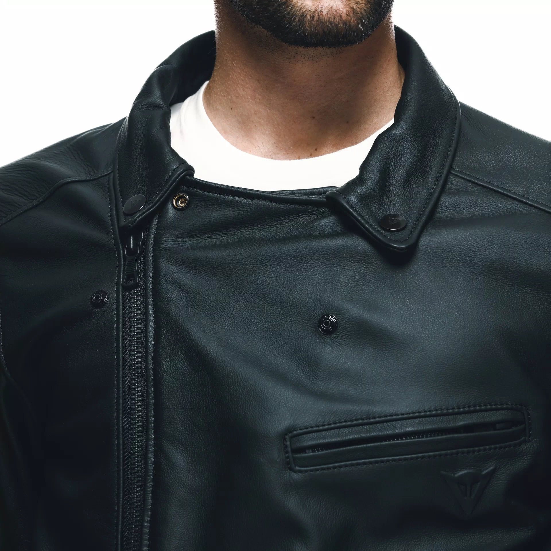 Dainese chiodo 72 leather jacket top