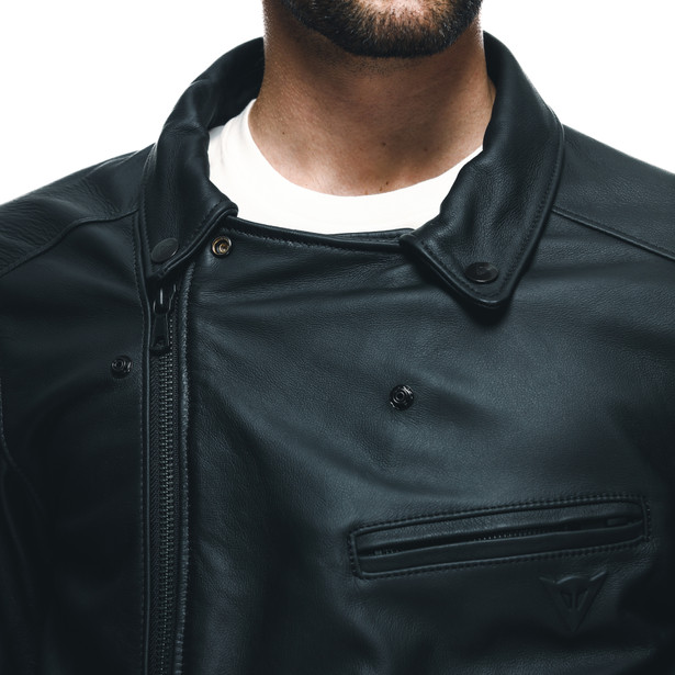 chiodo-leather-jacket-black image number 7