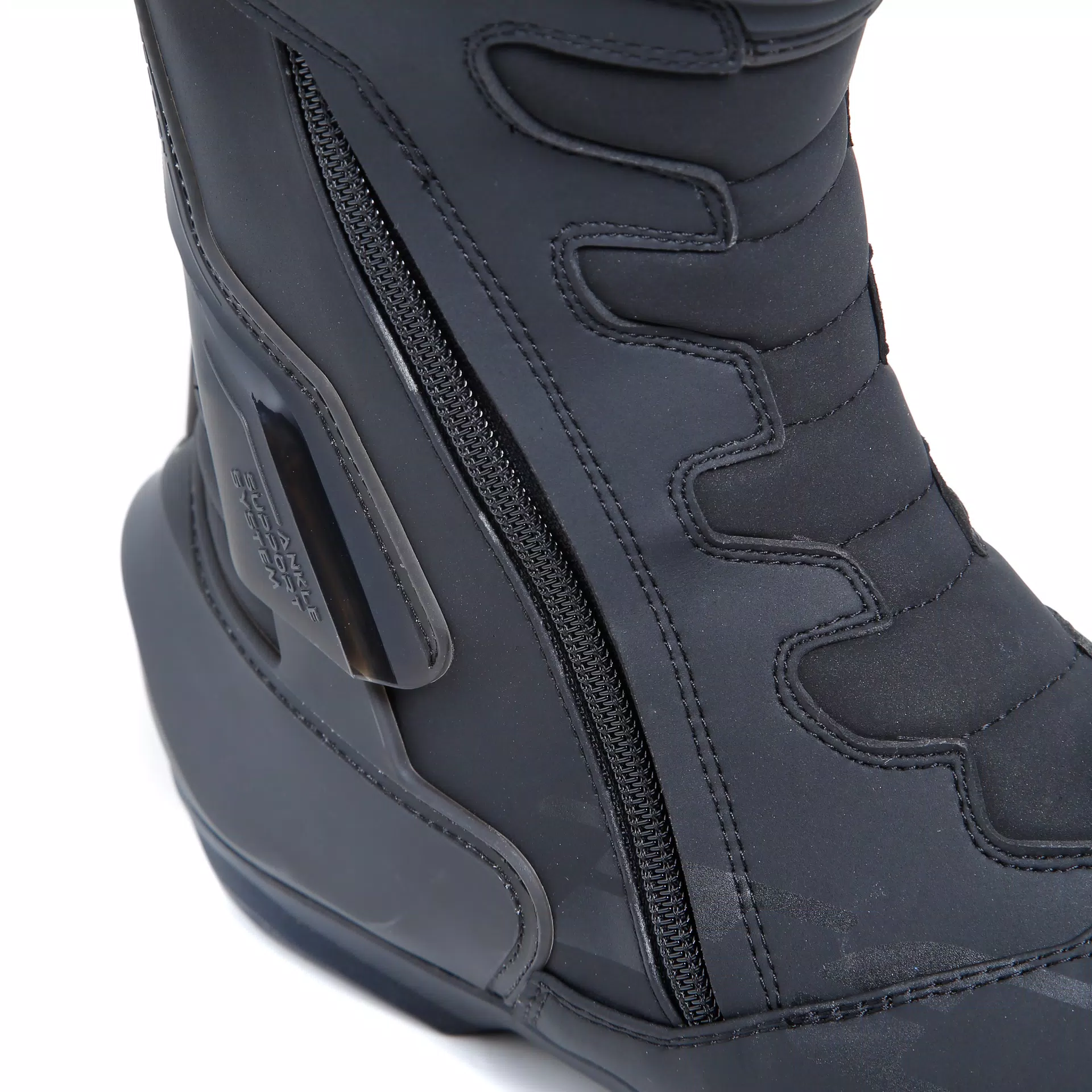 S-TR1 WP MEN'S WATERPROOF MOTORCYCLE BOOTS - BLACK