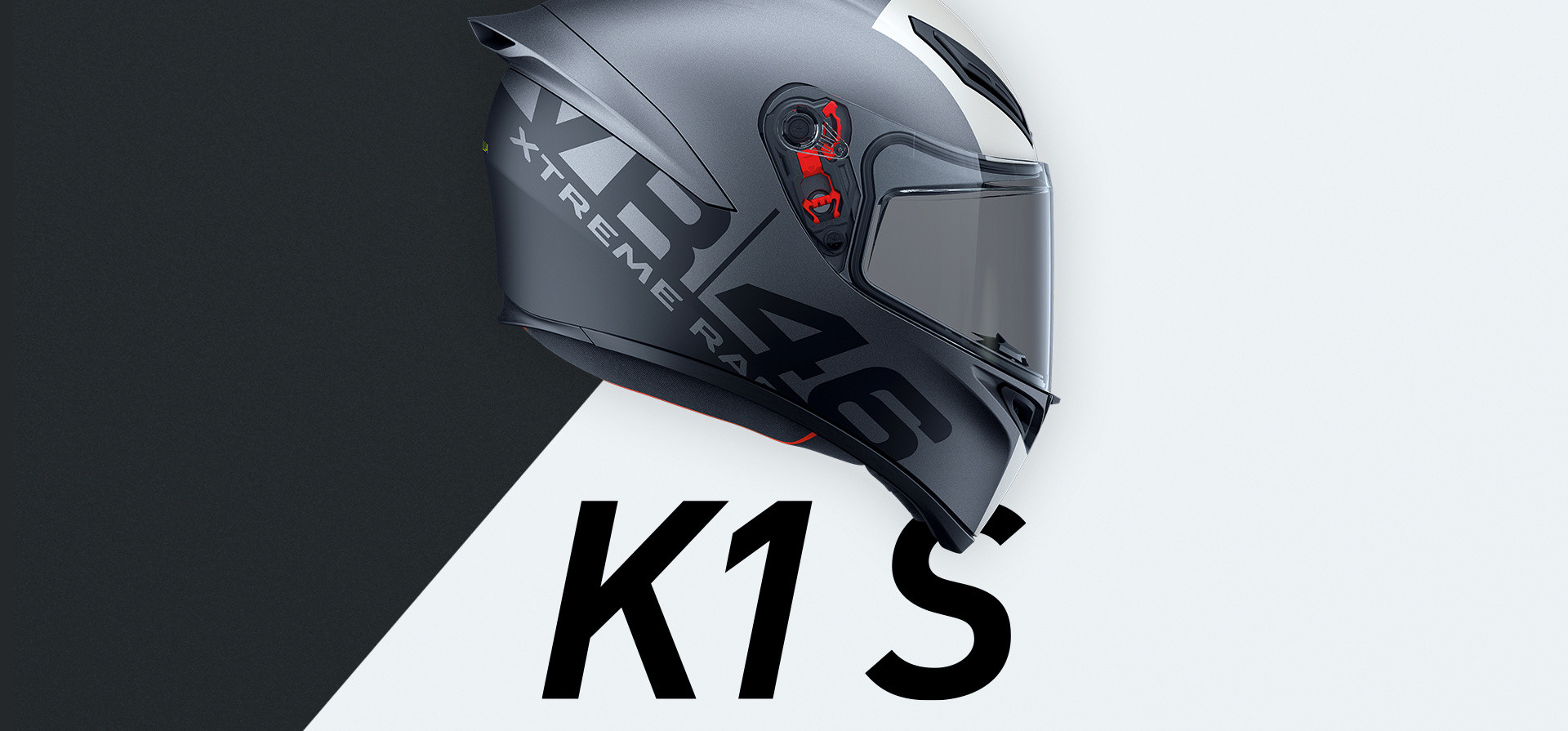 K1 S DOT(E2206) - DUNDEE MATT LIME/RED | Dainese