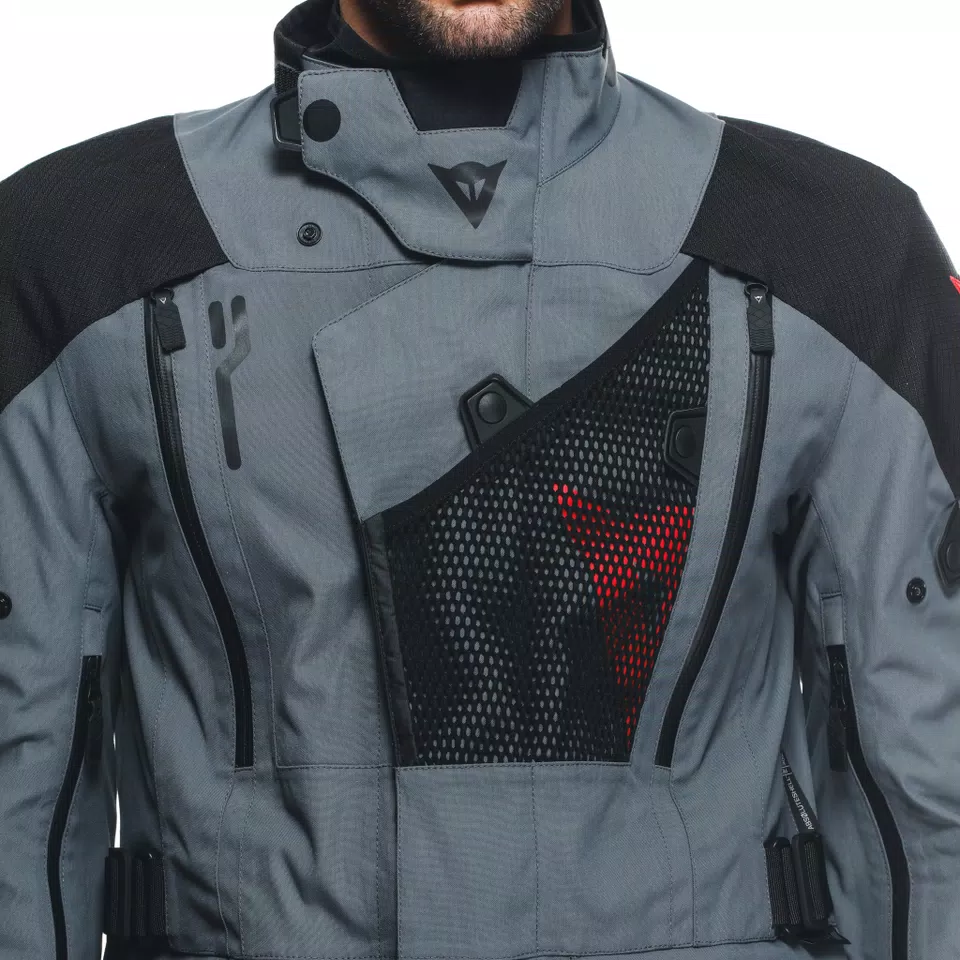 HEKLA ABSOLUTESHELL™ PRO 20K - MEN'S WATERPROOF MOTORCYCLE JACKET - IRON-GATE/BLACK - 8