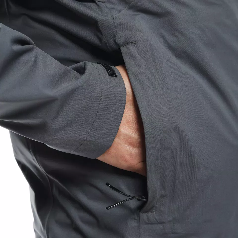 OMNIA - RAINPROOF AND WINDPROOF MOTORCYCLE SHELL - IRON-GATE - 12
