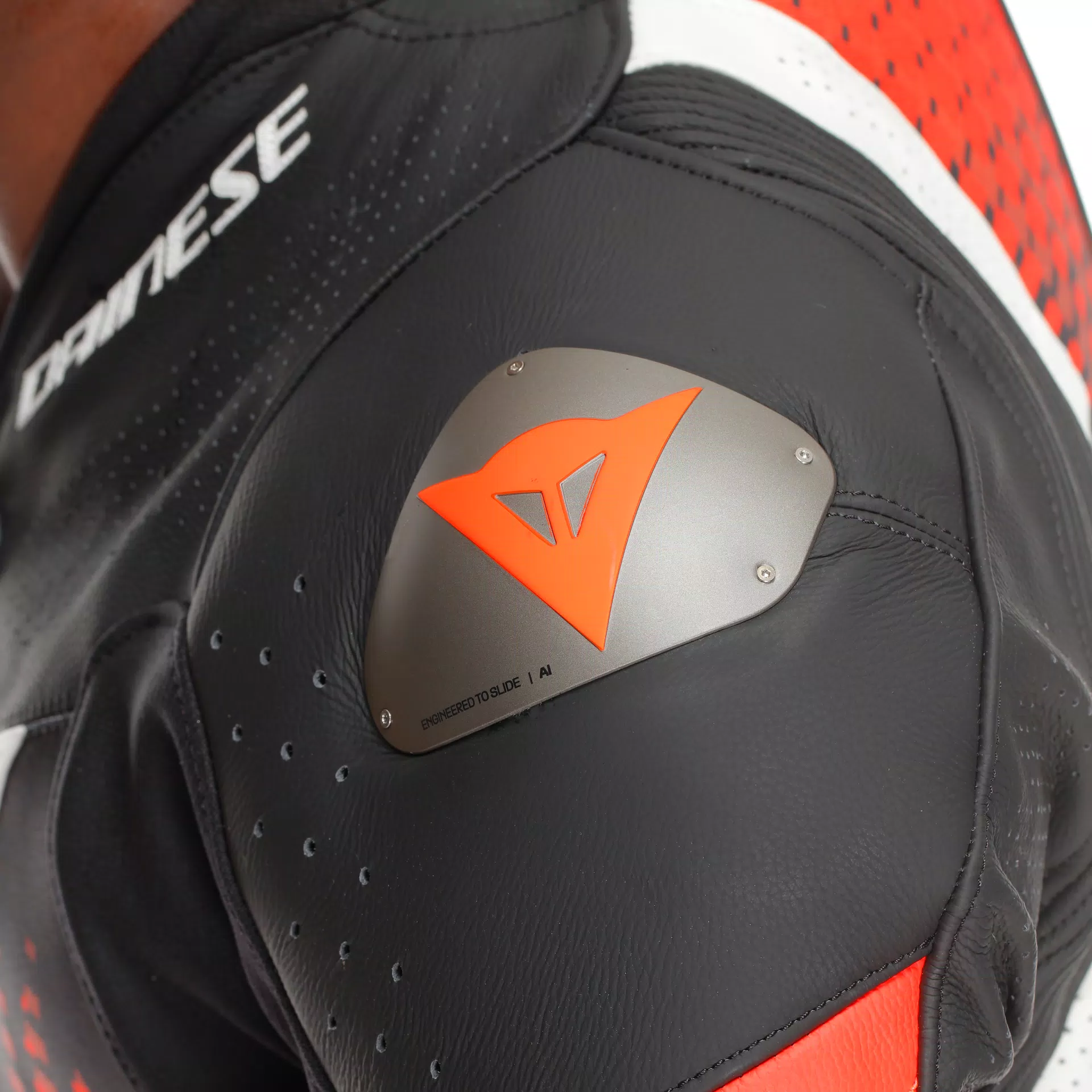 LAGUNA SECA 6 - PERFORATED ONE-PIECE LEATHER RACING SUIT