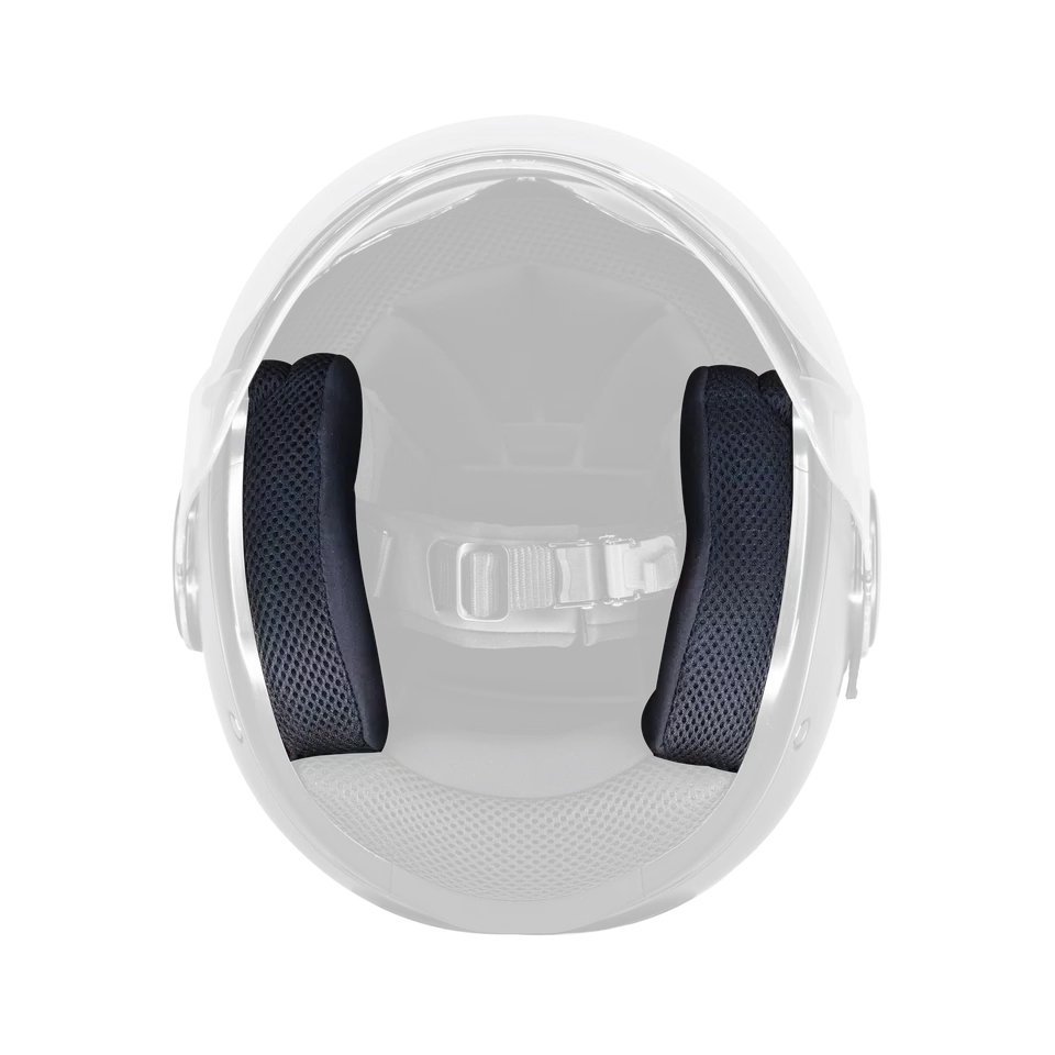 AGV CHEEK PADS ETERES 35mm (EU XS-M-XL/ASIA M-XL) - BLACK -  - 1