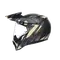 AX9 STEPPA MATT CARBON/GREY/SAND - MOTORBIKE FULL FACE HELMET E2206