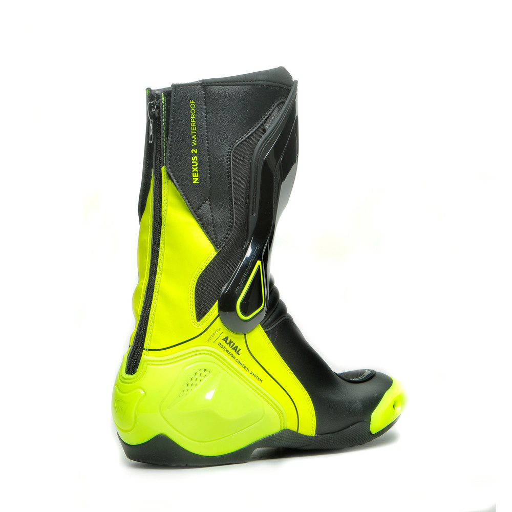 nexus-2-d-wp-stivali-moto-impermeabili-uomo-black-fluo-yellow image number 2