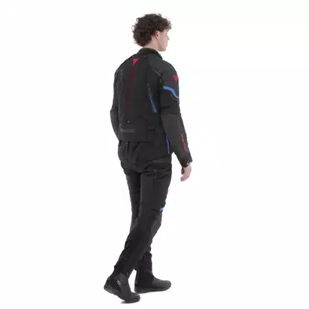 SUPER ADVENTURE ABSØLUTESHELL™ - MEN MOTORCYCLE OFF-ROAD JACKET - BLACK/BLACK/BLUE - 4