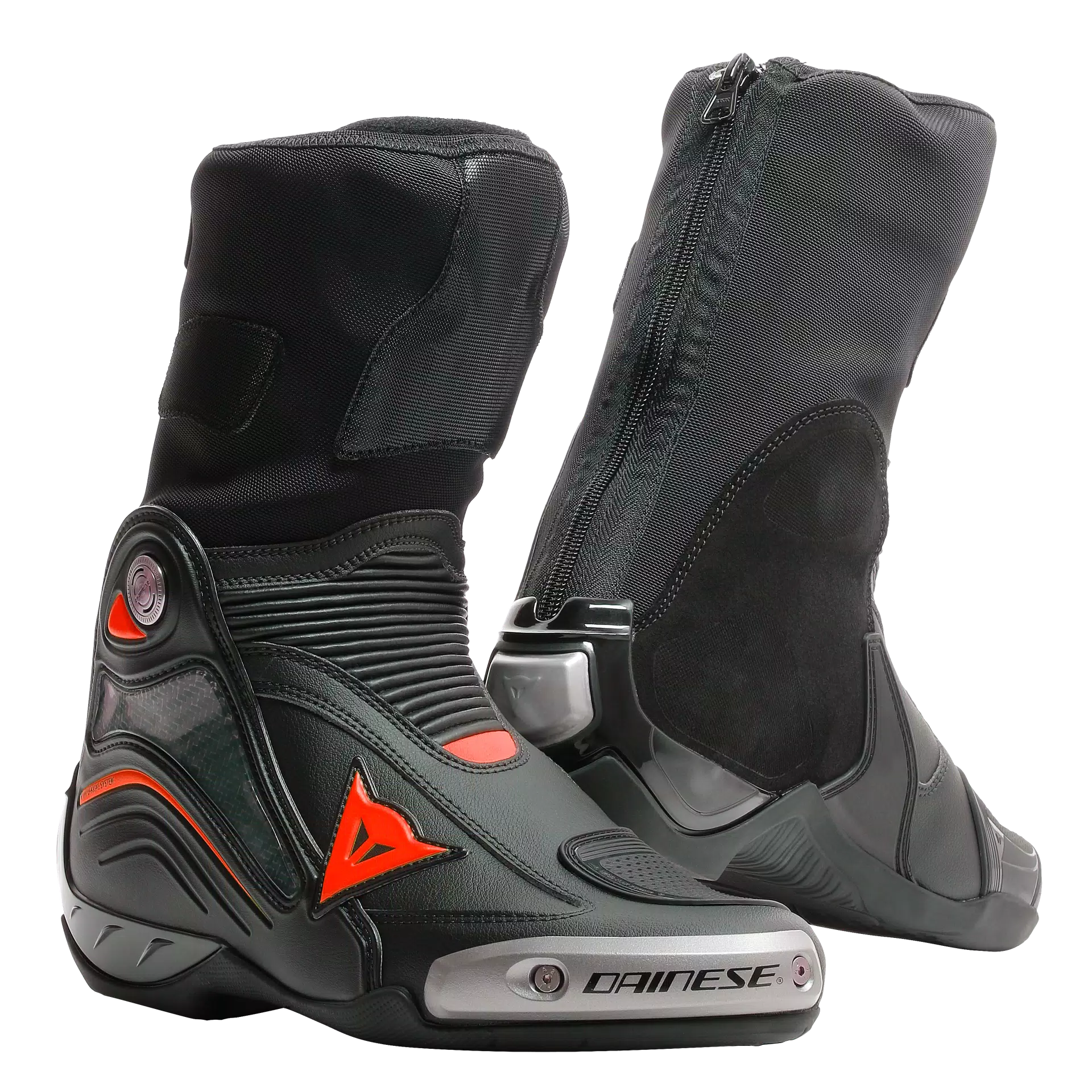 AXIAL D1 BOOTS | BLACK/RED-FLUO | Dainese AXIAL D1 BOOTS | BLACK/RED-FLUO | Dainese