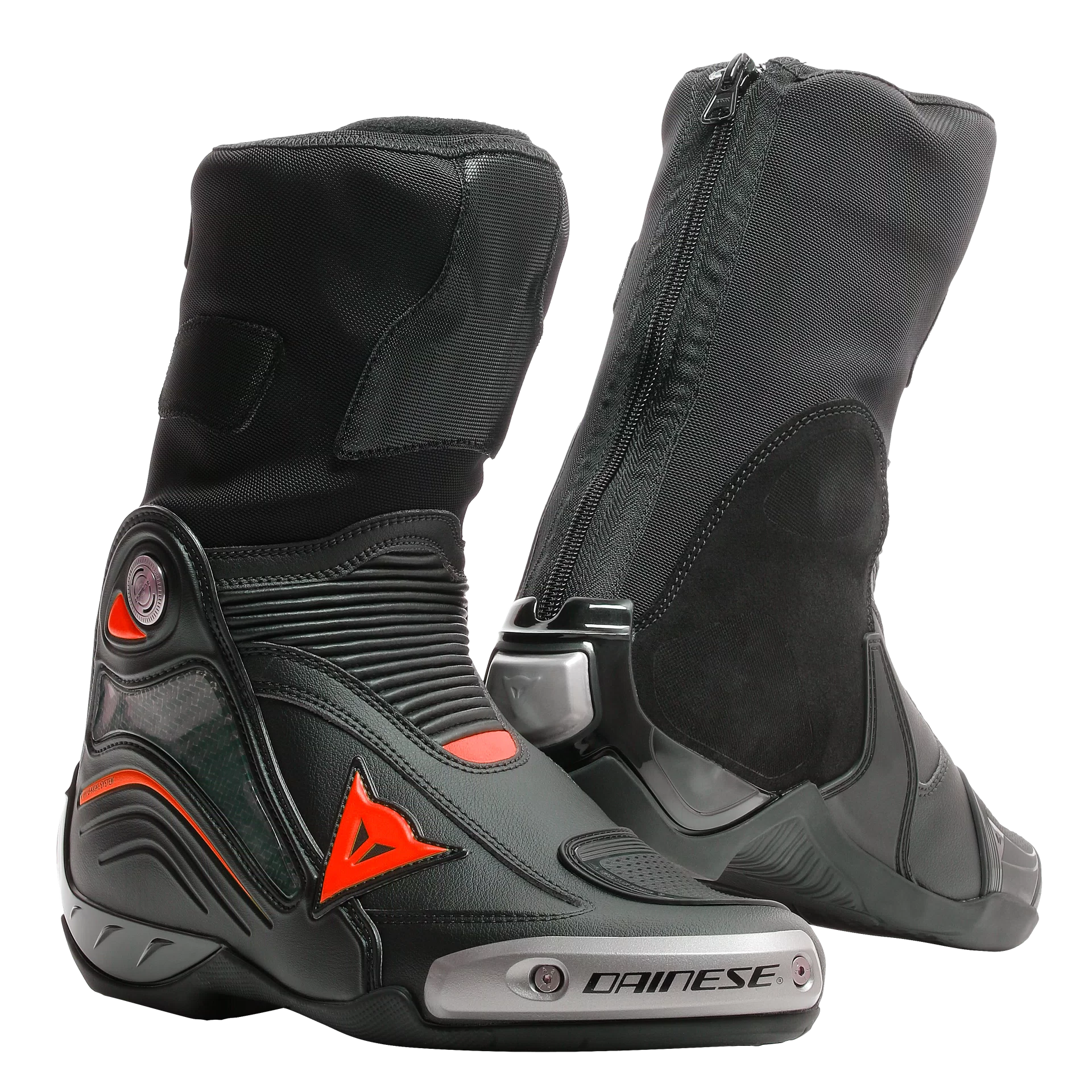 AXIAL D1 BOOTS BLACK RED FLUO Dainese