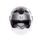 ETERES RIMINI MATT GREY/BLACK - MOTORBIKE OPEN FACE HELMET E2206