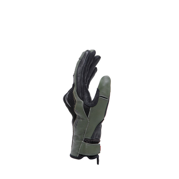 karakum-ergo-tek-gloves-black-army-grren image number 1
