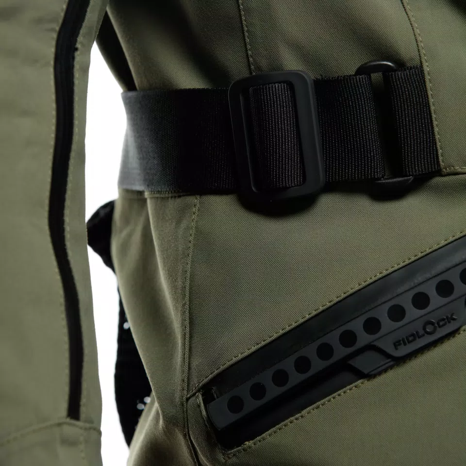 HEKLA ABSOLUTESHELL™ PRO 20K - MEN'S WATERPROOF MOTORCYCLE JACKET - ARMY-GREEN/BLACK - 8