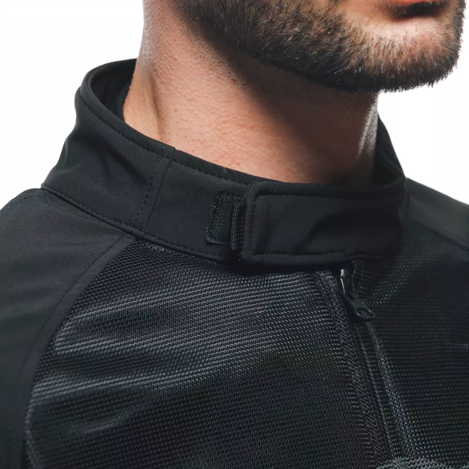 IGNITE AIR TEX - MEN'S SUMMER MOTORCYCLE JACKET IN FABRIC - BLACK/BLACK/GRAY-REFLEX - 9