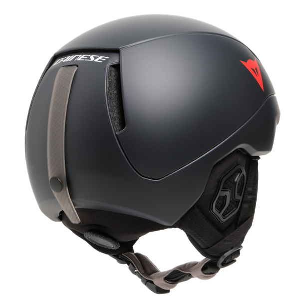 elemento-ski-helmet-black-red image number 5