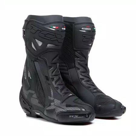 RT-RACE PRO AIR RACING MOTORRADSTIEFEL HERREN - SCHWARZ/REFLEX -  - 1
