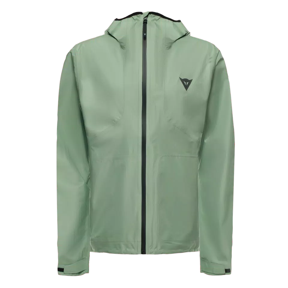 HGC SHELL LIGHT - MEN'S WATERPROOF BIKE JACKET - HEDGE-GREEN - 1