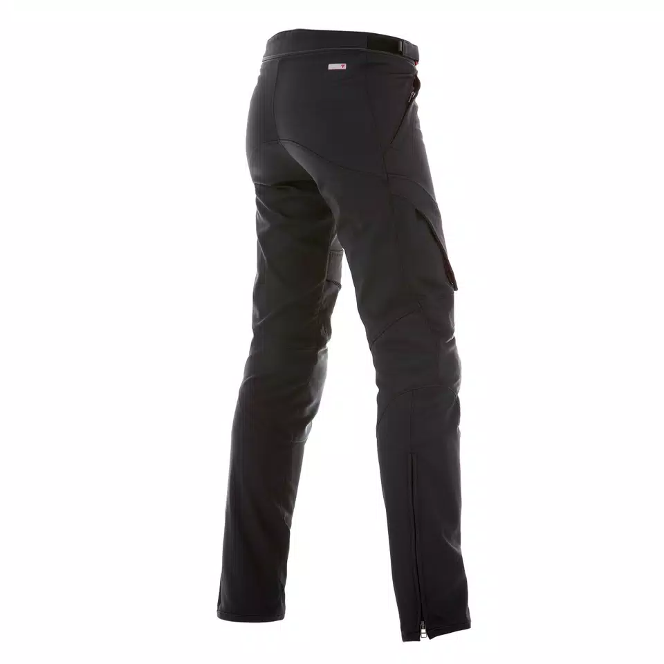 DRAKE SUPER AIR TEX PANTS | BLACK/RED/WHITE | Dainese