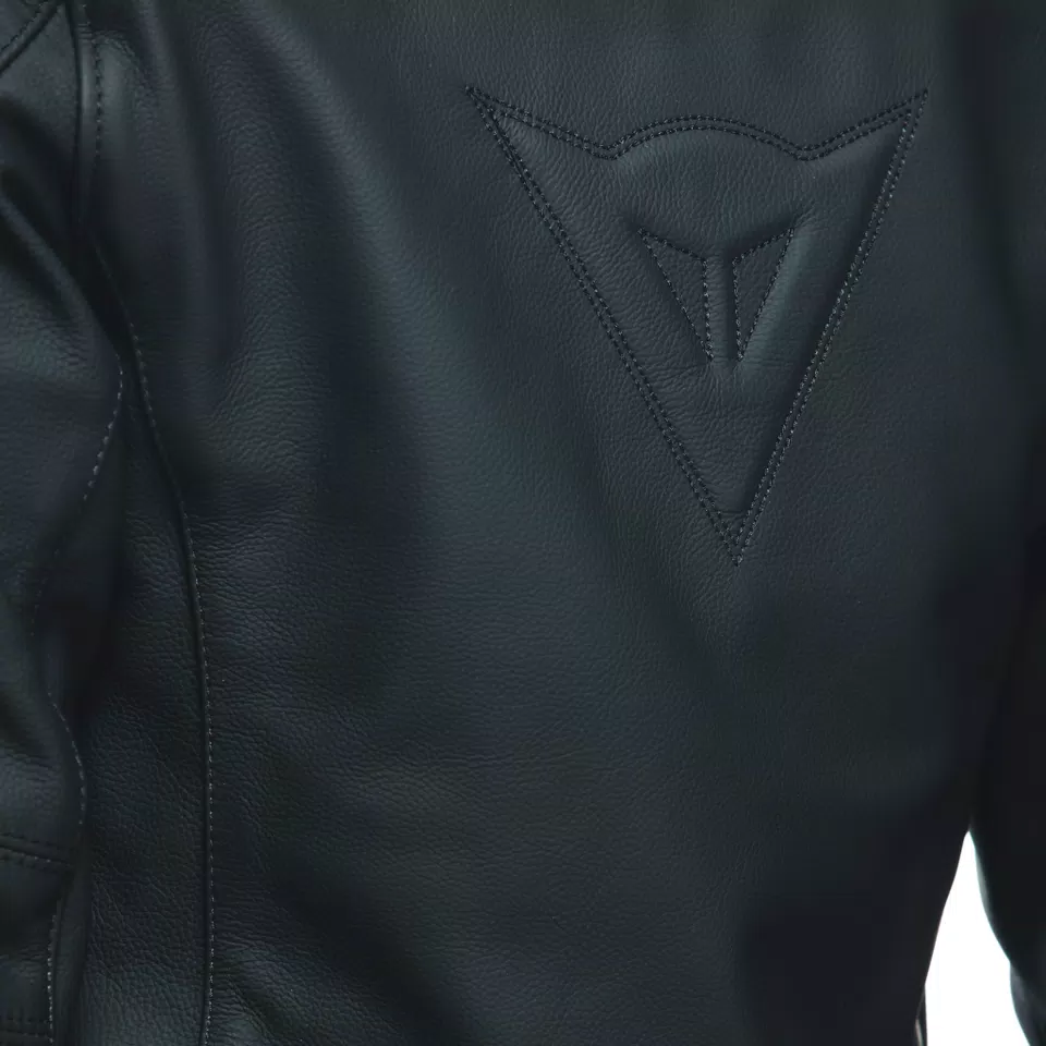 RAZON 2 CHAQUETA DE CUERO MOTO MUJER - BLACK - 22