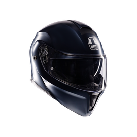 STREETMODULAR MONO MATT PROFONDO BLUE - CASCO MOTO MODULAR E2206